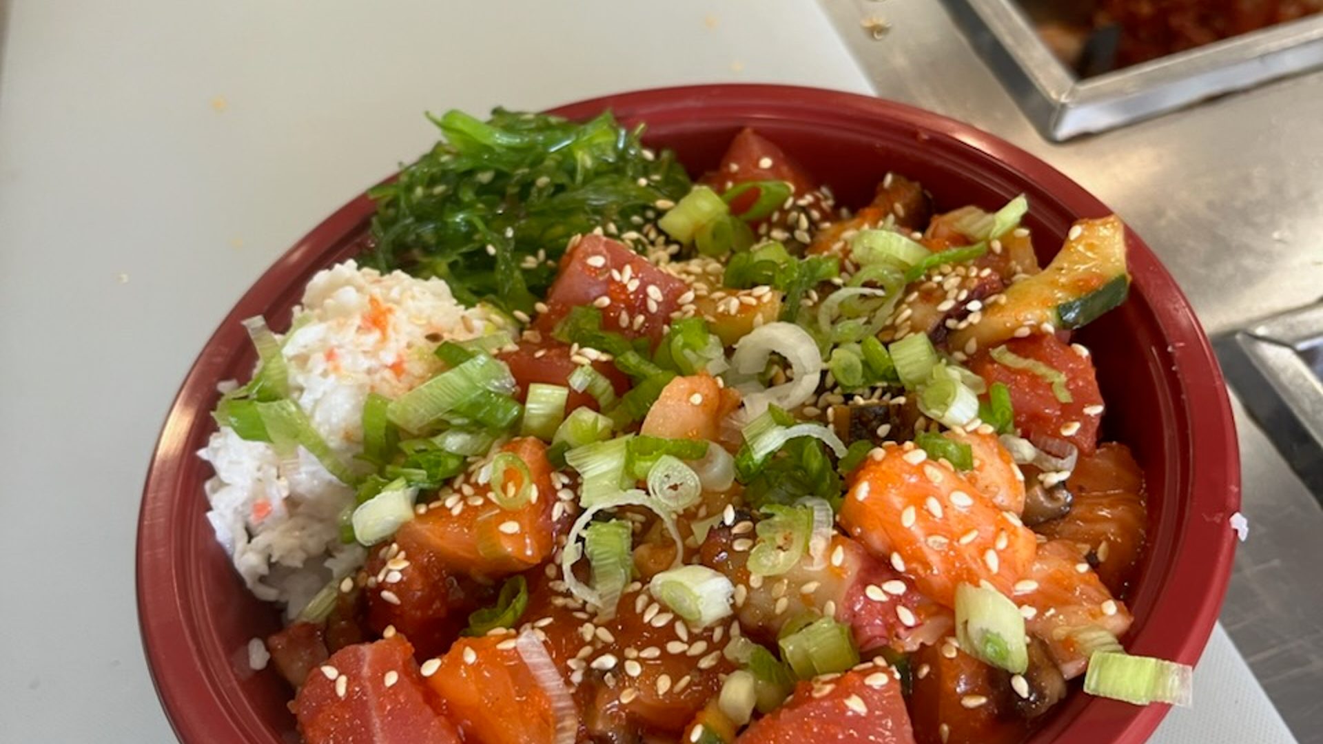 Fresh fish, prepared daily